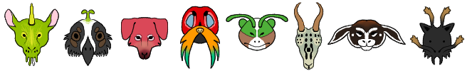 Fantasy creature combinations generated by the Tuimiz Random Animal Generator alternative